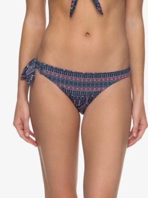Niebieskie figi bikini wzór (S)
