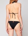 Czarny biustonosz bikini wzór (S)