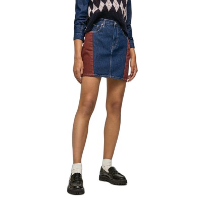 Jeansowa spódnica mini (S)