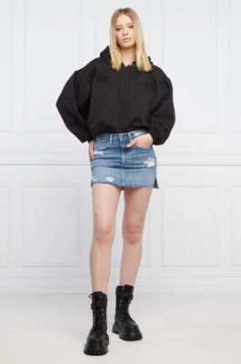 Niebieska jeansowa spódnica dziury (27)