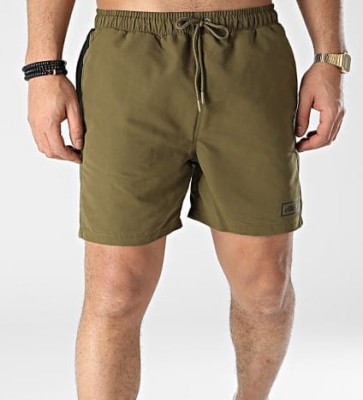 Kąpielowe szorty khaki (S)