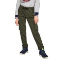 Khaki jeansy joggery (12L)