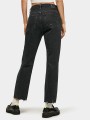 Czarne jeansy 7/8 dziury (30/28)