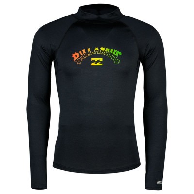 Czarny t-shirt surfingowy (S)