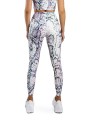 Wzorzyste legginsy kieszeń (XS)