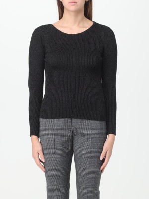 Czarny cienki sweter (L)
