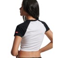 Czarno biały krótki t-shirt (38)