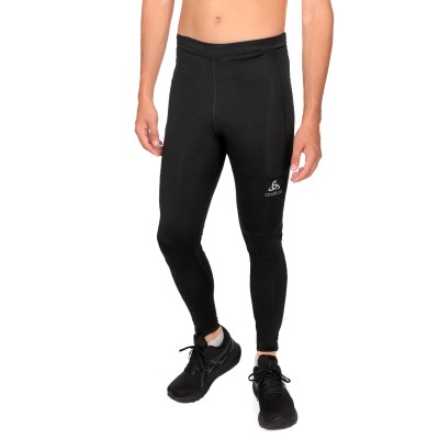 Czarne legginsy logo (S)