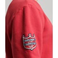 Czerwona bluza nadruk (M)