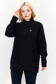 Czarna bluza logo 1/4 zamek (38)