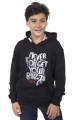 Czarna bluza kaptur cekiny (14L)