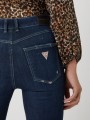 Granatowe jeansy skinny (25/29)