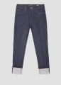Granatowe jeansy skinny (32)