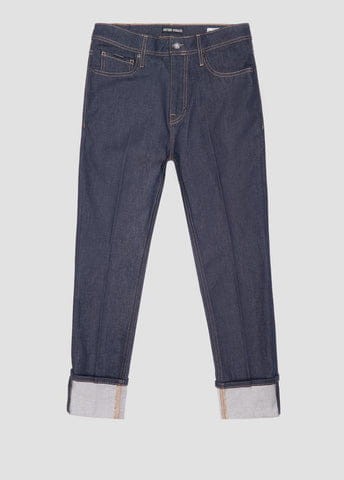 Granatowe jeansy skinny (32)
