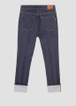 Granatowe jeansy skinny (32)