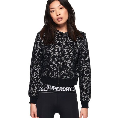 Czarna bluza srebrny nadruk (40)