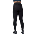 Czarne legginsy na rower logo (M)