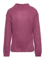 Pleciony sweter stójka (5-6L)