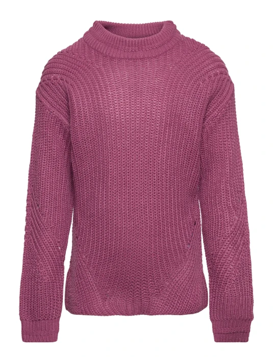 Pleciony sweter stójka (5-6L)