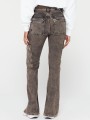 Szare jeansy bootcut (30/32)
