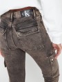Szare jeansy bootcut (30/32)