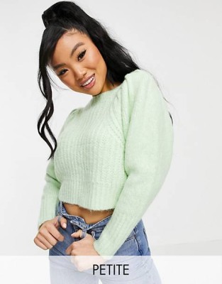 Zielony dzianinowy sweter (40-42)