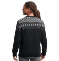 Czarny pleciony sweter (2XL)