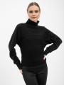 Czarny luźny sweter (XL)