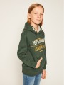 Zielona bluza melanż logo (16L)