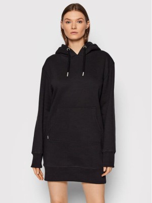 Czarna dresowa sukienka (34)