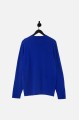 Kobaltowy cienki sweter