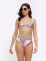 Kolorowy top bikini dżety (36)