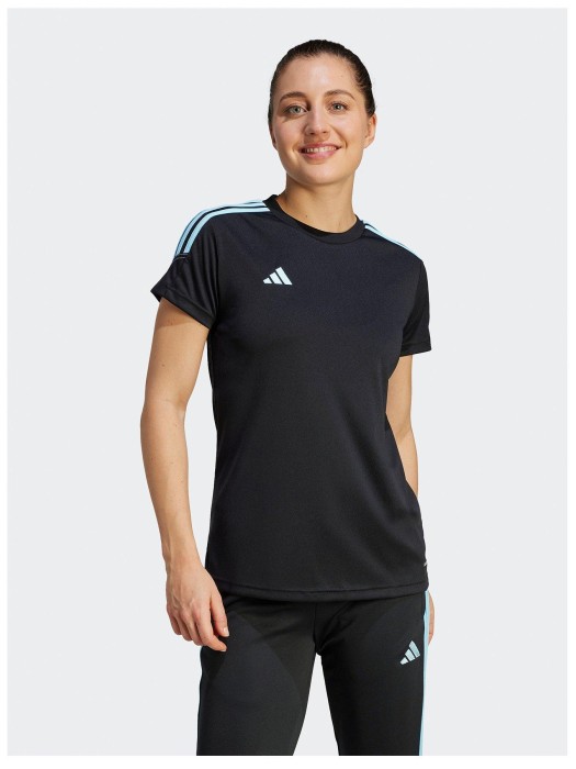 Czarny logowany t-shirt (30/32)