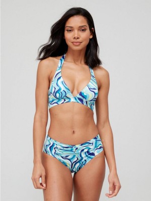 Wzorzysty biustonosz bikini (L)