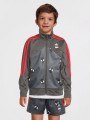 Grafitowa bluza nadruk logo (18-24M)