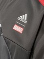 Grafitowa bluza nadruk logo (18-24M)