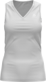 Biała koszulka bez rękawów logo (XS)