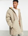 Puchowa kurtka oversize (L)