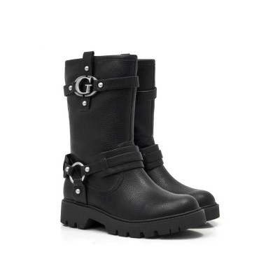 Wsuwane czarne botki (38)