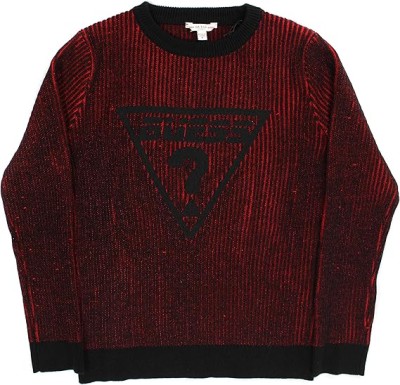 Dwukolorowy sweter logo (10L)