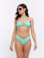 Turkusowe figi bikini paski (36)