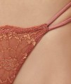 Brązowe prześwitujące stringi (38)