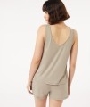 Khaki piżamowy top (S)