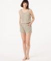 Khaki piżamowy top (S)