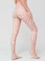 Wzorzyste legginsy 7/8 (XXS)