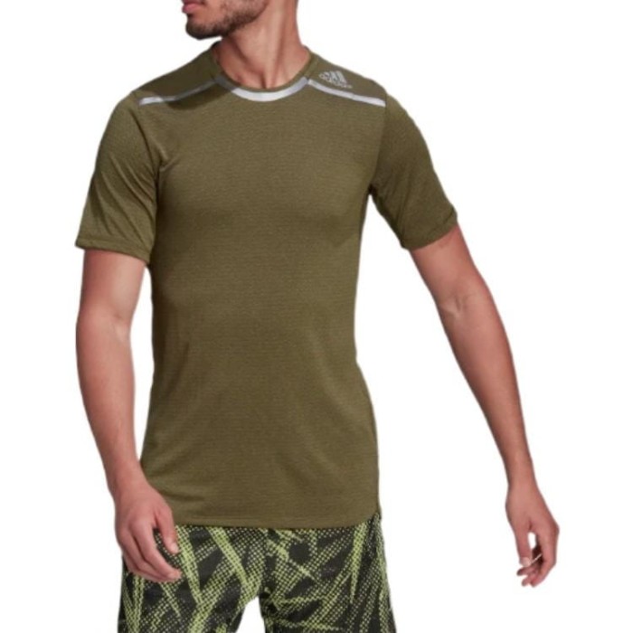 Khaki koszulka M D4T UND T HE5443 (S)