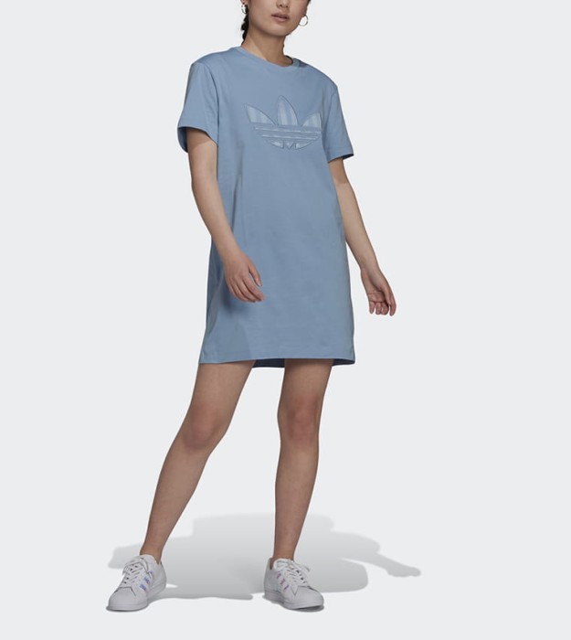 Niebieska sukienka TEE DRESS H17958 (36)
