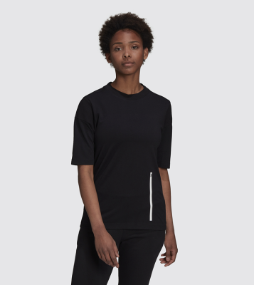 Czarny t-shirt W Z.N.E TOP H22606 (XS)