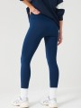 Granatowe legginsy wysoki stan (XS/S)