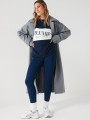 Granatowe legginsy wysoki stan (XS/S)